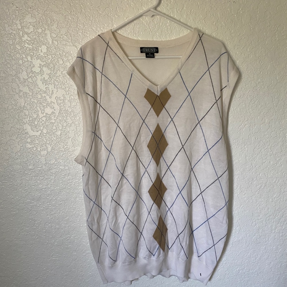 TRUST Oversized Sweater Vest